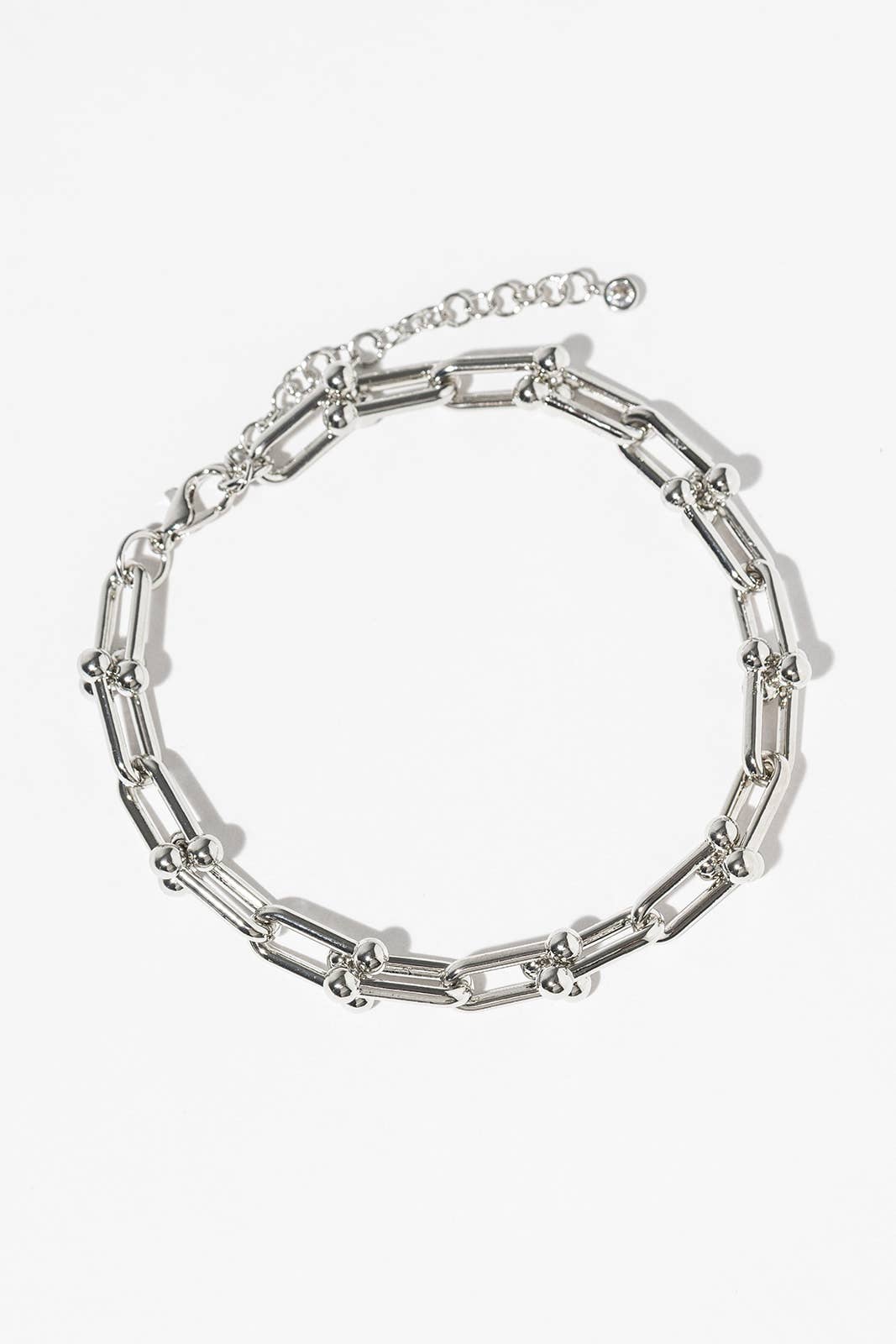 U-Link Hardware Chain Anklet - Gold & Silver Dipped