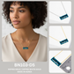 "Be Badass Everyday" Enamel Bar Necklace