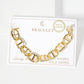Gold-Tone Mariner Link Chain Bracelet