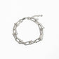 Effortless Magnetic Clasp U-Link Chain Bracelet