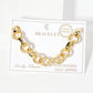 Textured Mixed Link Chain Bracelet