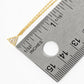 Pave CZ Triangle Pendant Necklace