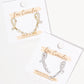 Gold Plated Ear Wire Ear Crawler Earrings