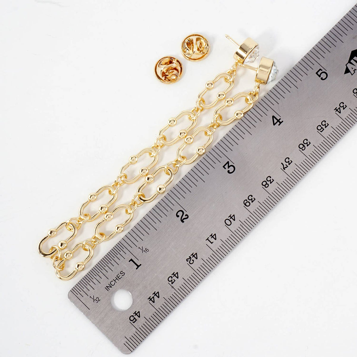 Chunky Link Cap & Apparel Pin Accessory