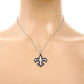 Gold Plated Fleur De Lis Necklace