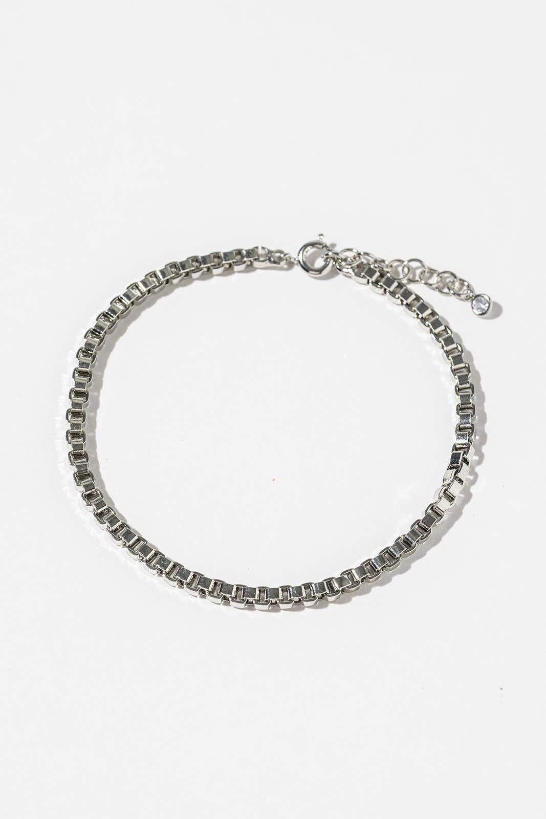 Minimalist Venetian Box Chain Bracelet