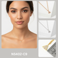 Pave CZ Triangle Pendant Necklace