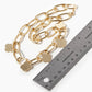 Clover Charm Chunky Chain Necklace