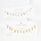Gold Plated Chain w/ Dangling Leaves Necklace