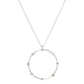 Gold Beaded Ring Necklace