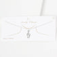 Gold Plated Music Note Necklace