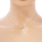 Gold Plated Knot Pendant Necklace
