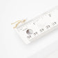 Cubic Zirconia Baguette Ear Crawler
