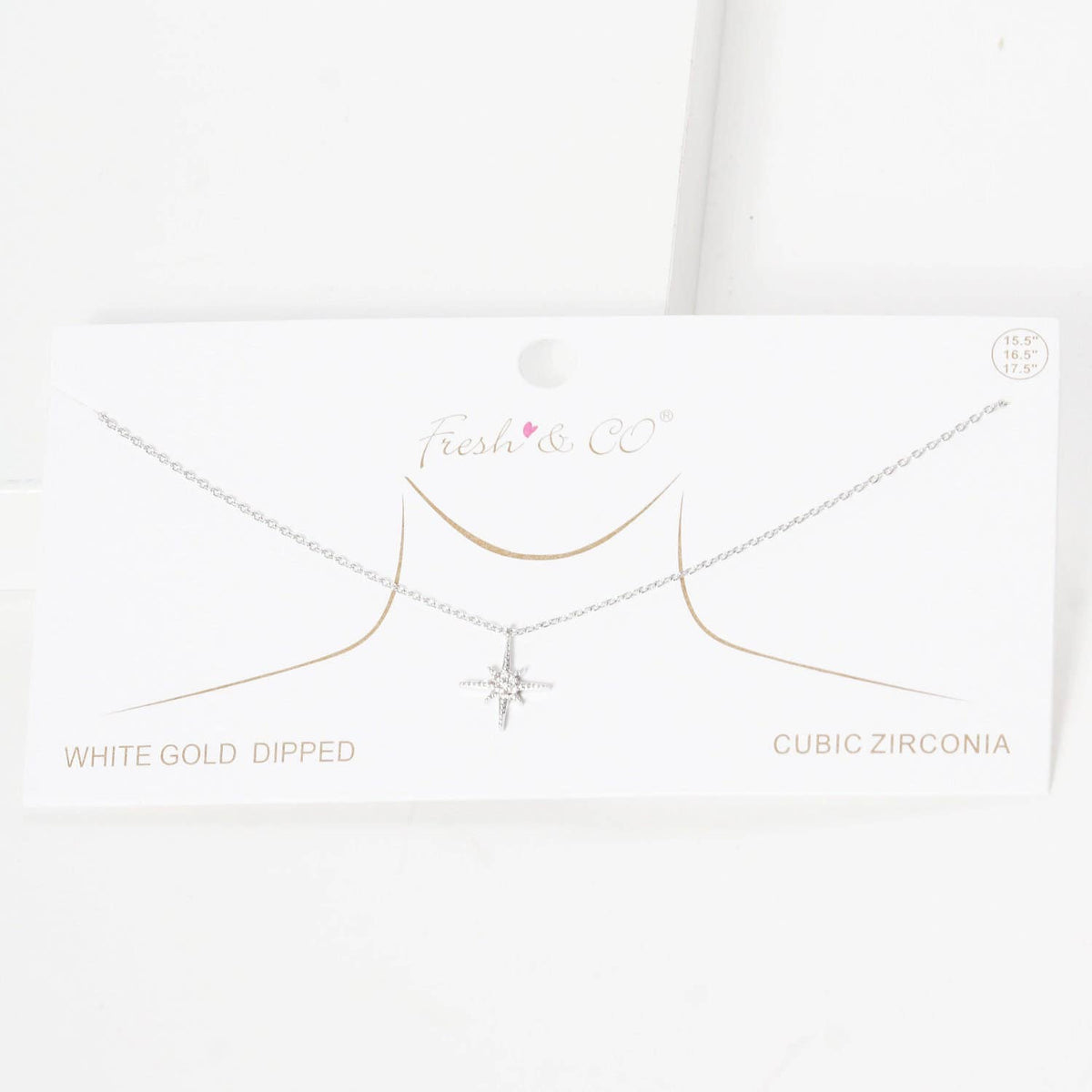 Gold Plated Starburst Necklace