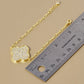 Pave Clover Charm Link Bracelet
