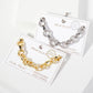 Textured Mixed Link Chain Bracelet